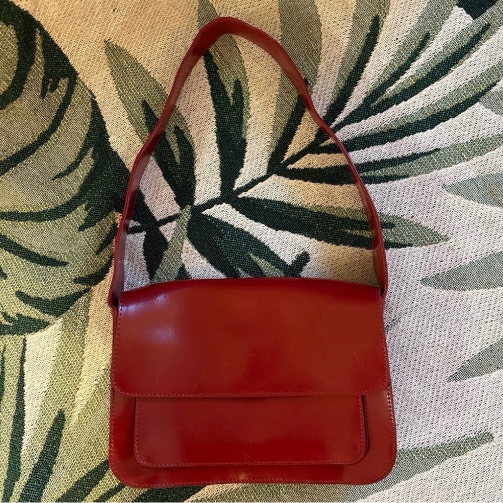 Vintage Kenneth Cole New York Y2K Trendy Shoulder Baguette Bag Purse